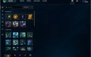 Conta S3 de LOL, level 128, mais de 100 skins (3 ultimates)