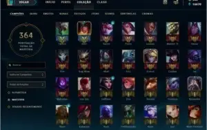 Conta S3 de LOL, level 128, mais de 100 skins (3 ultimates)