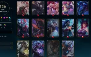 Conta lol lvl 575 main yasuo quase todas skins