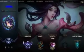 conta lol diamond 4, mmr alto, level 461