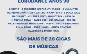 Pack de Músicas Flash House & Eurodance Via E-mail
