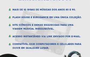 Pack de Músicas Flash House & Eurodance Via E-mail