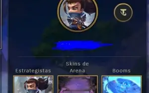 conta league of legends lvl 403,muito rp guardado