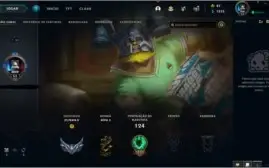CONTA LOL LEVEL 54 - 3000+ ESS. LARANJA MMR LIMPO