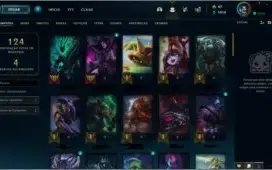 CONTA LOL LEVEL 54 - 3000+ ESS. LARANJA MMR LIMPO