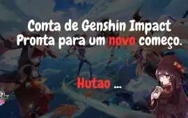 Conta Genshin Impact Com HUTAO
