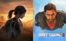 The last of us Part I e Just Cause 3 (conta Steam)