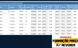 Planilha Formação de Preço para Revenda