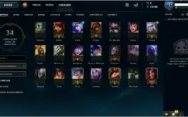 Conta LOL Borda Diamante 2019 Smurf