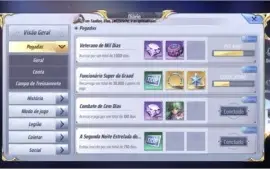 conta saint seiya awakening. Serve A9