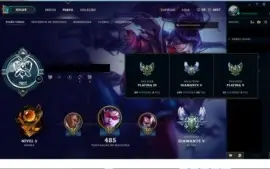 Conta League of Legends Diamante 5