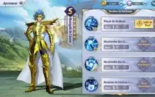 Conta TOP em servidor novo! Saint Seiya Awakening! Global!