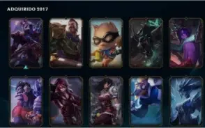 Conta LoL GOLD 4 + 58 skin > LUX ELEMENTARISTA