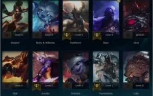 CONTA LEAGUE OF LEGENDS SMURF VARIOS CAMPEÕES!
