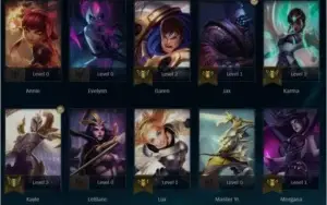 CONTA LEAGUE OF LEGENDS SMURF VARIOS CAMPEÕES!