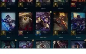 Conta lol - Gold III - Lvl 191 - 66 skins - 88 campeões