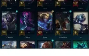 Conta lol - Gold III - Lvl 191 - 66 skins - 88 campeões