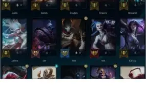Conta lol - Gold III - Lvl 191 - 66 skins - 88 campeões