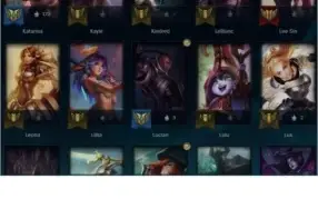 Conta lol - Gold III - Lvl 191 - 66 skins - 88 campeões