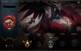 Conta League of Legends Full Champions 187 Skins