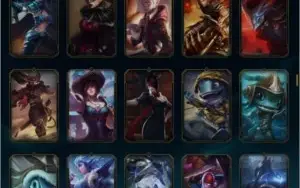 Conta League of Legends Full Champions 187 Skins