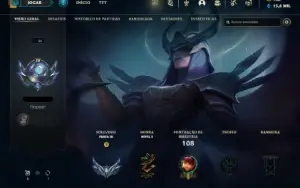 Conta Rammus Rei,Kayle Juíza, Janna,Elise, Morgana vitoriosa