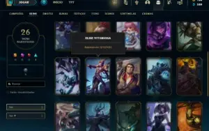 Conta Rammus Rei,Kayle Juíza, Janna,Elise, Morgana vitoriosa