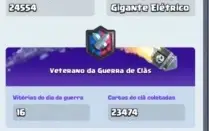 Conta de clash royale com todas as cartas barata