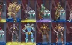 [APEX LEGENDS PC]  HERANÇA + Voidwalker Wraith - RARA  LV100