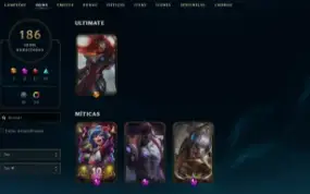Conta lol e valorant