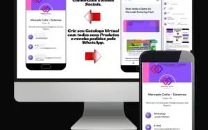 Script Sistema Catalogo Digital On-line + Biolink + Vcard
