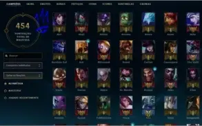 CONTA LEAGUE OF LEGENDS SEM ELO