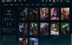 Esmeralda 3 com 85 Champs e 32 Skins