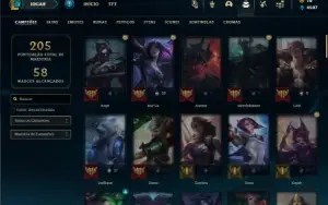 Esmeralda 3 com 85 Champs e 32 Skins