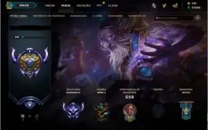 Conta league of legends Diamante IV com mmr de d2, 534 skins