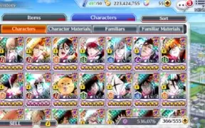 Bleach Brave Soul - Conta focada em GC End Game