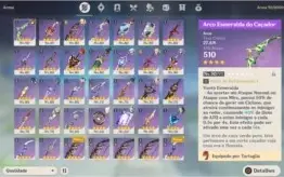 PC - CONTA AR55 - 10 5* - ARTEFATOS E ARMAS UPADAS