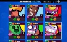 CONTA BRAWL STARS 37K TROFÉUS 50/52 BRAWLERS