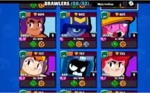 CONTA BRAWL STARS 37K TROFÉUS 50/52 BRAWLERS