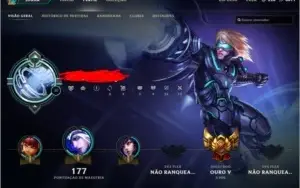 Conta Ouro 5 - Borda Platina - 34 Champ - 16 Skins
