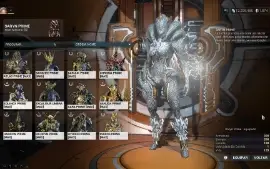 Conta Warframe maestria 17 End Game + skins + platinas