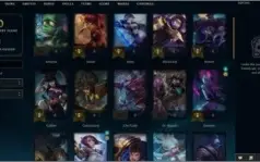 Conta LoL Platina 1 - 88% winrate - 38 Champ - 6 skins