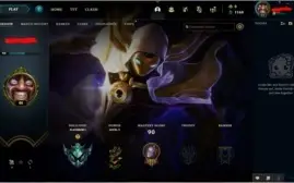 Conta LoL Platina 1 - 88% winrate - 38 Champ - 6 skins