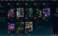 Conta LoL Platina 1 - 88% winrate - 38 Champ - 6 skins