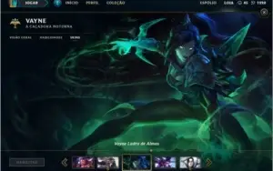 conta league of legends prata 1