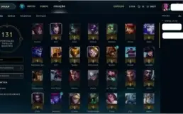 Conta da Season 1 - Skins Raras (Kayle Juiza e Rammus Rei)