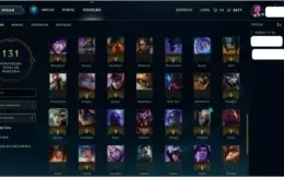 Conta da Season 1 - Skins Raras (Kayle Juiza e Rammus Rei)