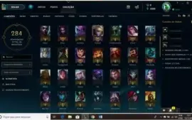 Conta LoL- Prata- MMR alto/ 121 champs/ 29 skins