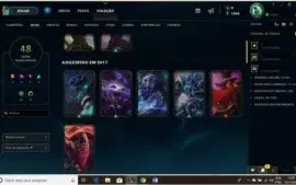 Conta LoL- Prata- MMR alto/ 121 champs/ 29 skins