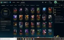Conta LoL- Prata- MMR alto/ 121 champs/ 29 skins